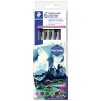 Carioca 2 capete varf pensula set 6 America Sud ST 3001 C6-4