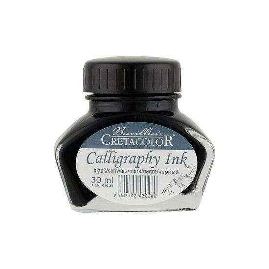 Tus caligrafie negru 30ml Cretacolor 430 28