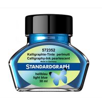 Cerneala Standardgraph 30ml albastru perlat 572359