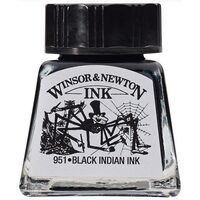 Tus indian negru 14ml Winsor & Newton 1005030
