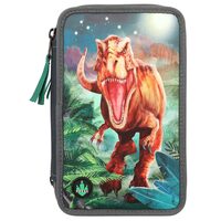 Penar 3 fermoare echipat Top Model cu led T-Rex Dinoworld - 12474