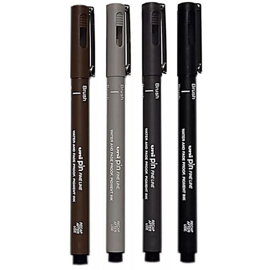 Liner UNI PIN BR-200 negru