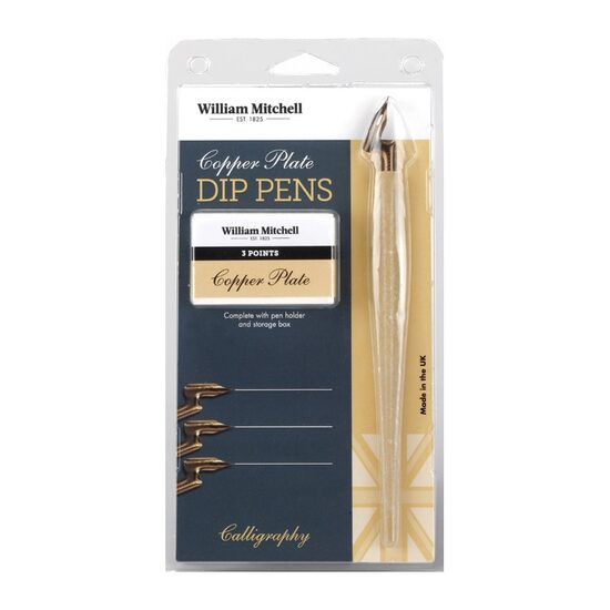 Set toc cu 3 penite copperplate WM35806