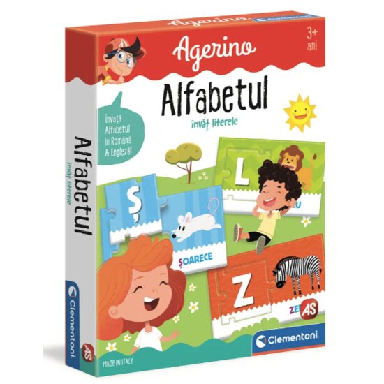 Joc educativ Agerino alfabetul - 50047