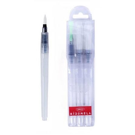 Pensule set.3 rotunde cu rezervor Daco PN603R