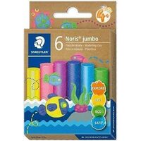 Plastilina set 6 Jumbo Noris glitter 842M C6