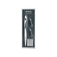 Stilou My Pen caligrafie 3 penite H negru