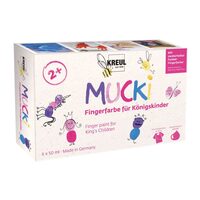 Finger paint Mucki set 6 Royal Children