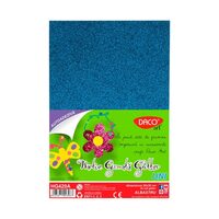 Hartie gumata AA glitter HG420A DACO set 10