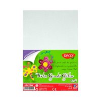 Hartie gumata AA glitter HG420W DACO set 10