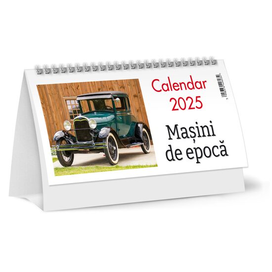 Calendar de birou 2025 Masini de Epoca