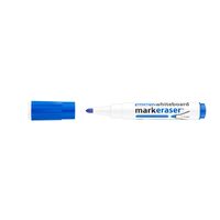 Marker magnetic+burete ICO 1-3mm albastru
