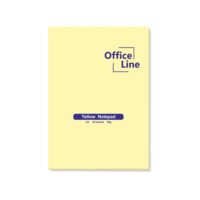 BLOC NOTES A4 50F YELLOW PUNCTE