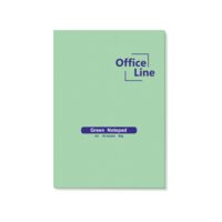 BLOC NOTES A4 50F GREEN PUNCTE