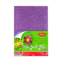 Hartie gumata AA glitter HG420M Daco set 10