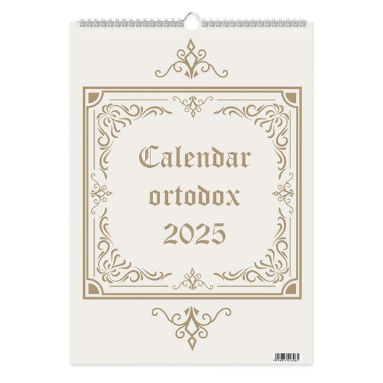 Calendar ORTODOX 2025, 13 FILE, 32x45 cm