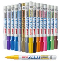 Marker vopsea UNI  PX-21, 08-12mm alb
