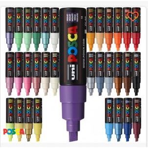 Marker UNI PC-8K Posca 8mm tesit alb