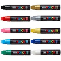 Marker UNI PC-17K POSCA 15mm tesit alb