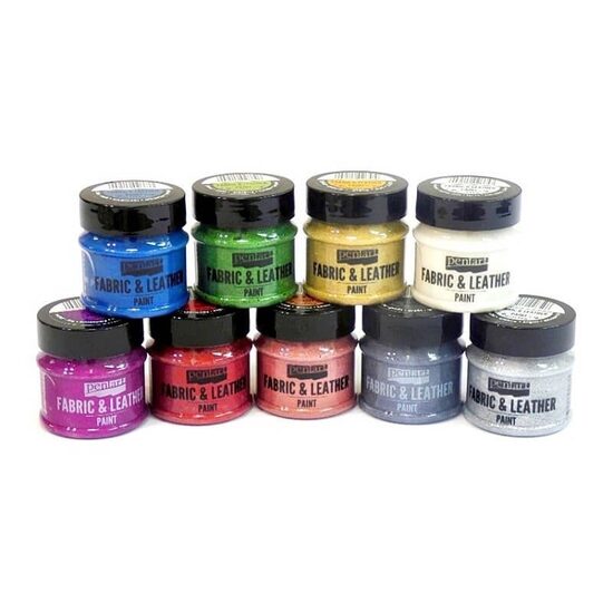 Fabric and leather 50ml Glittering Graphite