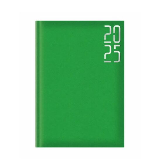 Agenda Artibest A5 datata offset alb 203 coperta verde