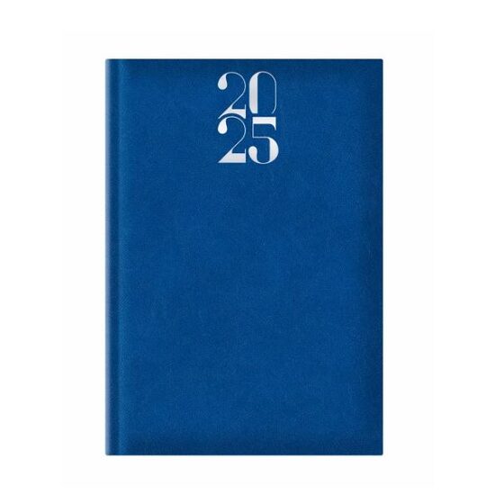 Agenda Artilux A5 datata hartie ivory 118 coperta albastru royal