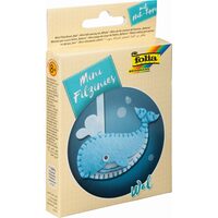 Mini set pentru cusut fetru - balena F52906