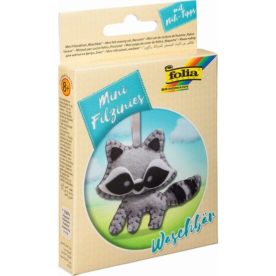 Mini set pentru cusut fetru - raton F52908