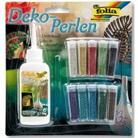 Set glitter perlute + adeziv F599