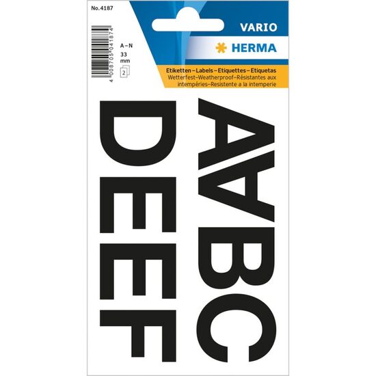 Sticker HERMA 4187 litere