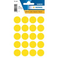 Sticker HERMA 1871 buline galbene 19mm