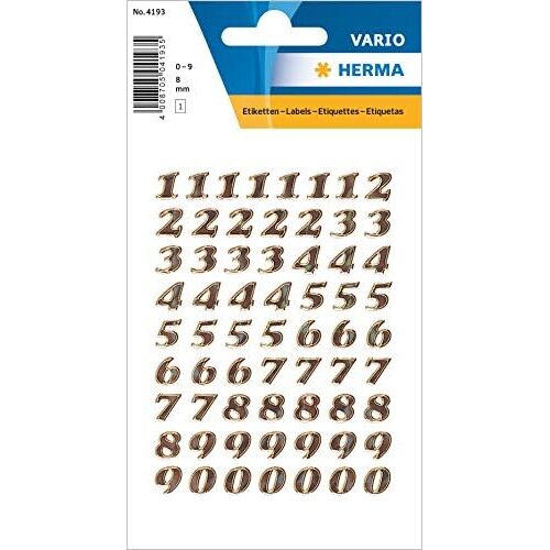 Sticker HERMA 4193 numere