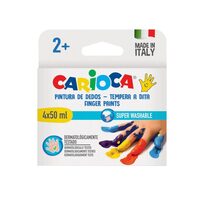 Acuarele Finger 4X50ml Carioca Baby 43173