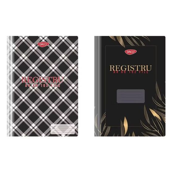 Registru A4 192 file DACO RG4192DR