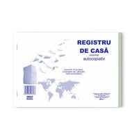 Registru de casa A4 autocopiativ orizontal 8+2 GRATIS!