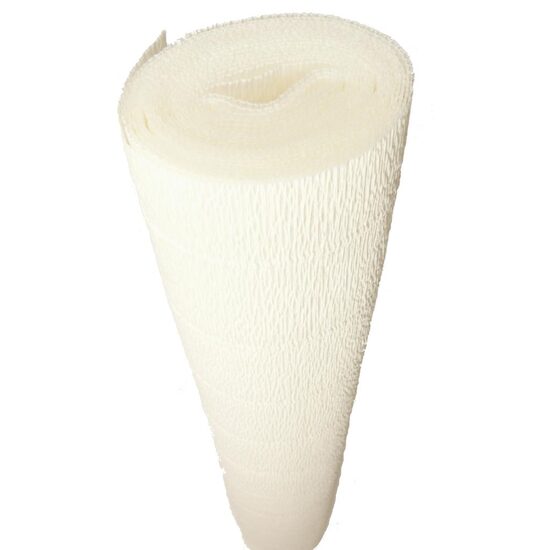 Hartie creponata elastica floristica 180gr - White / Alb 8 + 2 GRATIS!