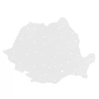 Sablon harta Romaniei Flaro