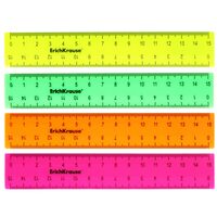 Rigla 15 cm neon EK-50568
