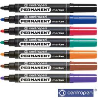Permanent marker CENTROPEN 8566 albastru