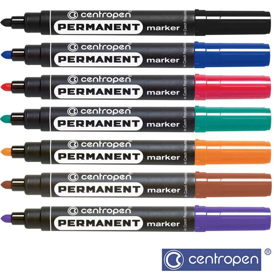 Permanent marker CENTROPEN 8566 albastru