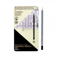 Creioane grafit set 12 Grand 160-1619
