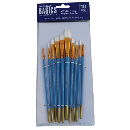 Pensule set.10 nylon P1628