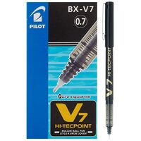 Roller Pilot V7 hi-tecPoint reincarcabil 0.7 negru 9+1 GARTIS!