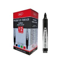 Marker permanent Daco MK130 negru 10+2 GRATIS!