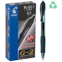 Pix cu gel Pilot G2 cu mecanism 0.7 mm negru 10+2 GRATIS!