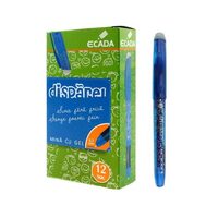 Pix Ecada cu gel si radiera Disparel albastru 10+2 GRATIS!