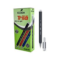 Pix Ecada cu gel Trila - 83403A negru 10+2 GRATIS!