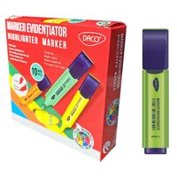 Textmarker Daco MK401V verde 8+2 GRATIS!