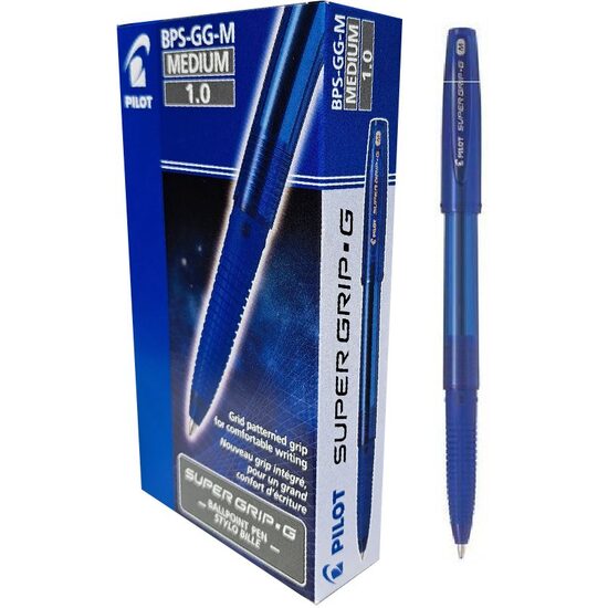 Pix Pilot Supergrip mediu albastru 10+2 GRATIS!