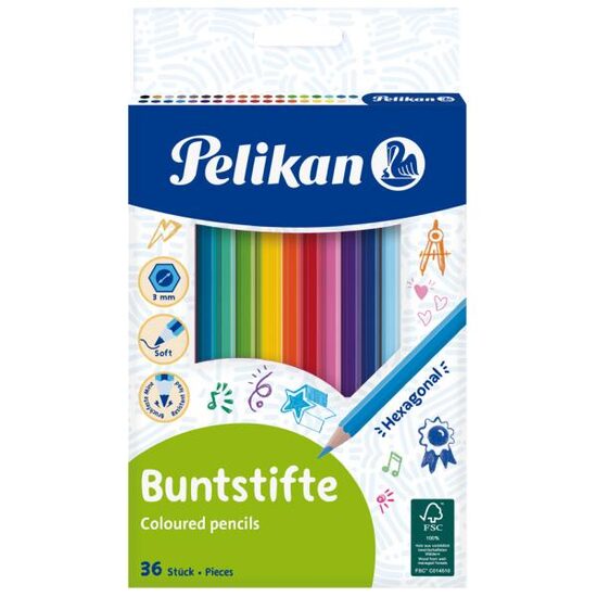 Creion color set 36 Pelikan